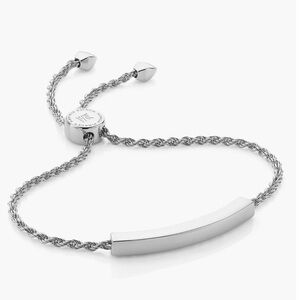 MONICA VINADER Silver Chain Bracelet